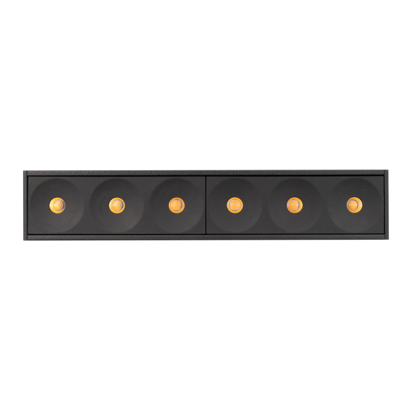 трековый светильник arlight mag-dark-45-l400-12w warm3000 034998