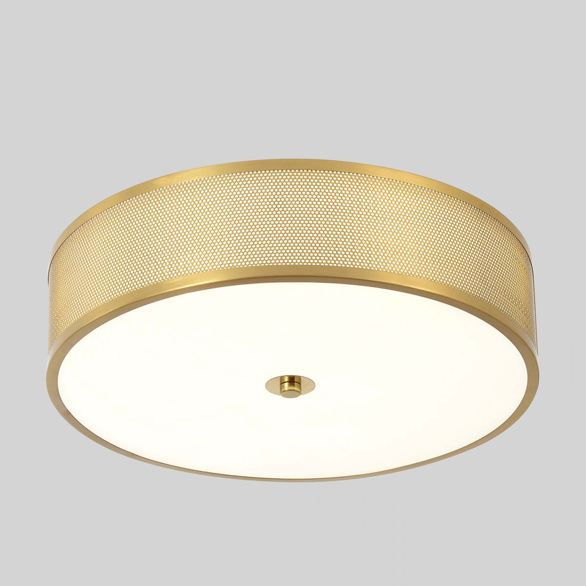 потолочный светильник crystal lux button pl32w led