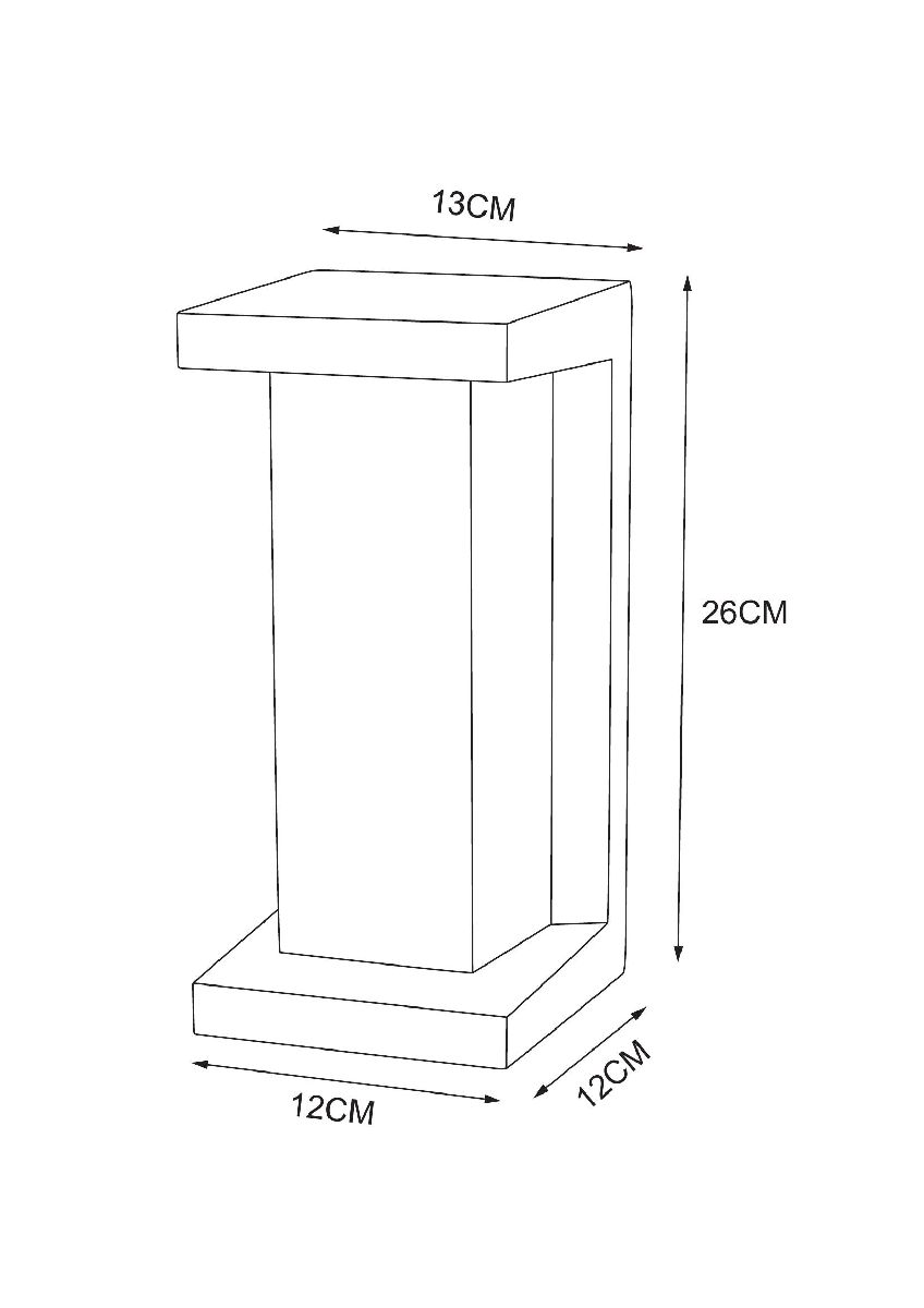 уличный настенный светильник arte lamp ulysses a8510al-1bk