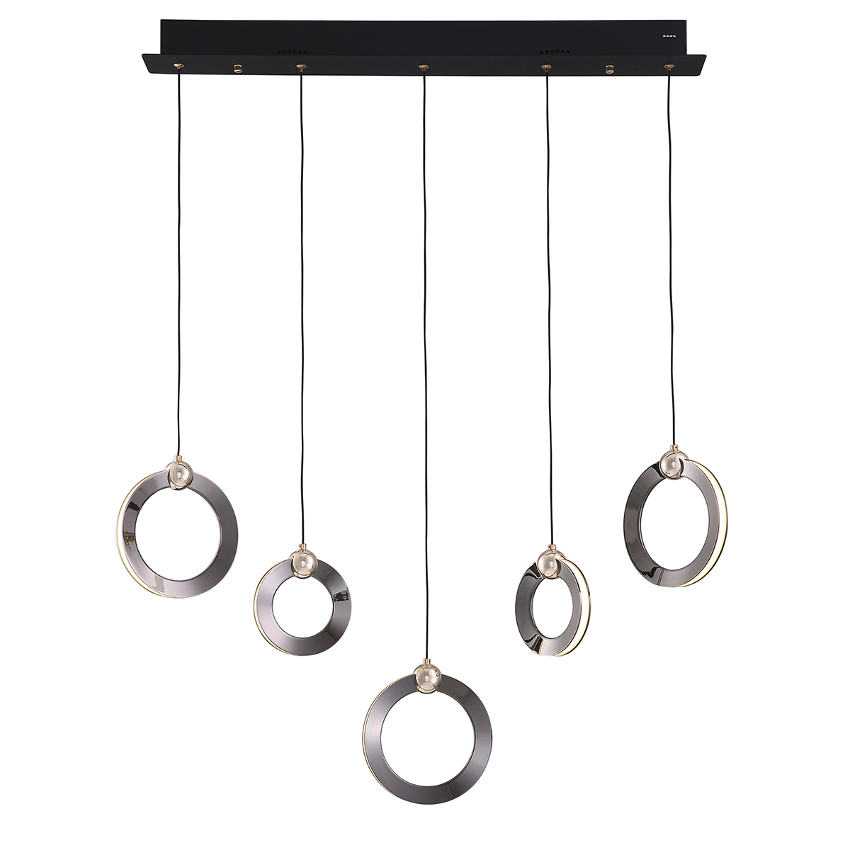 подвесной светильник p0675-5b pearl black delight collection