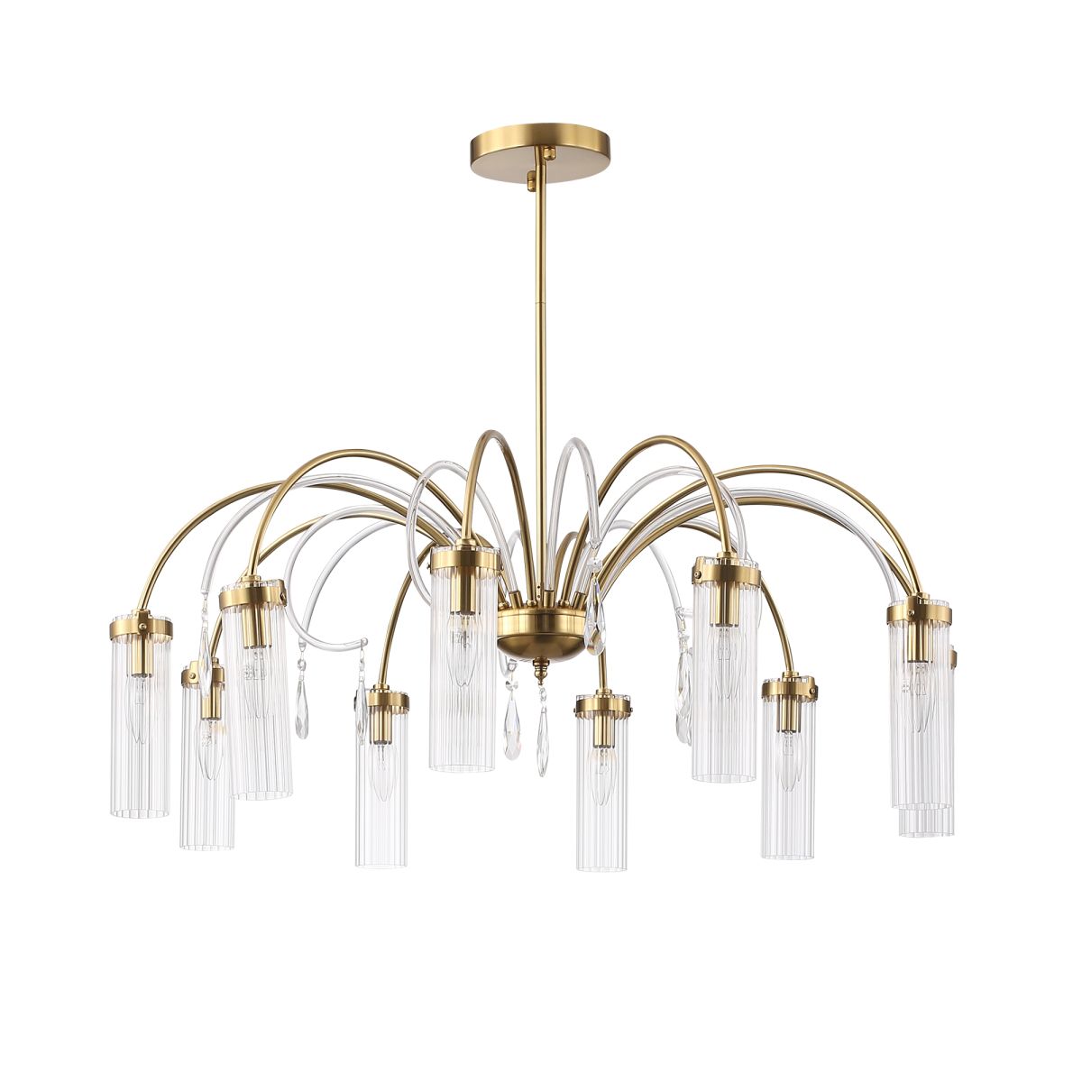 люстра на штанге st luce люминера sl1401.303.10