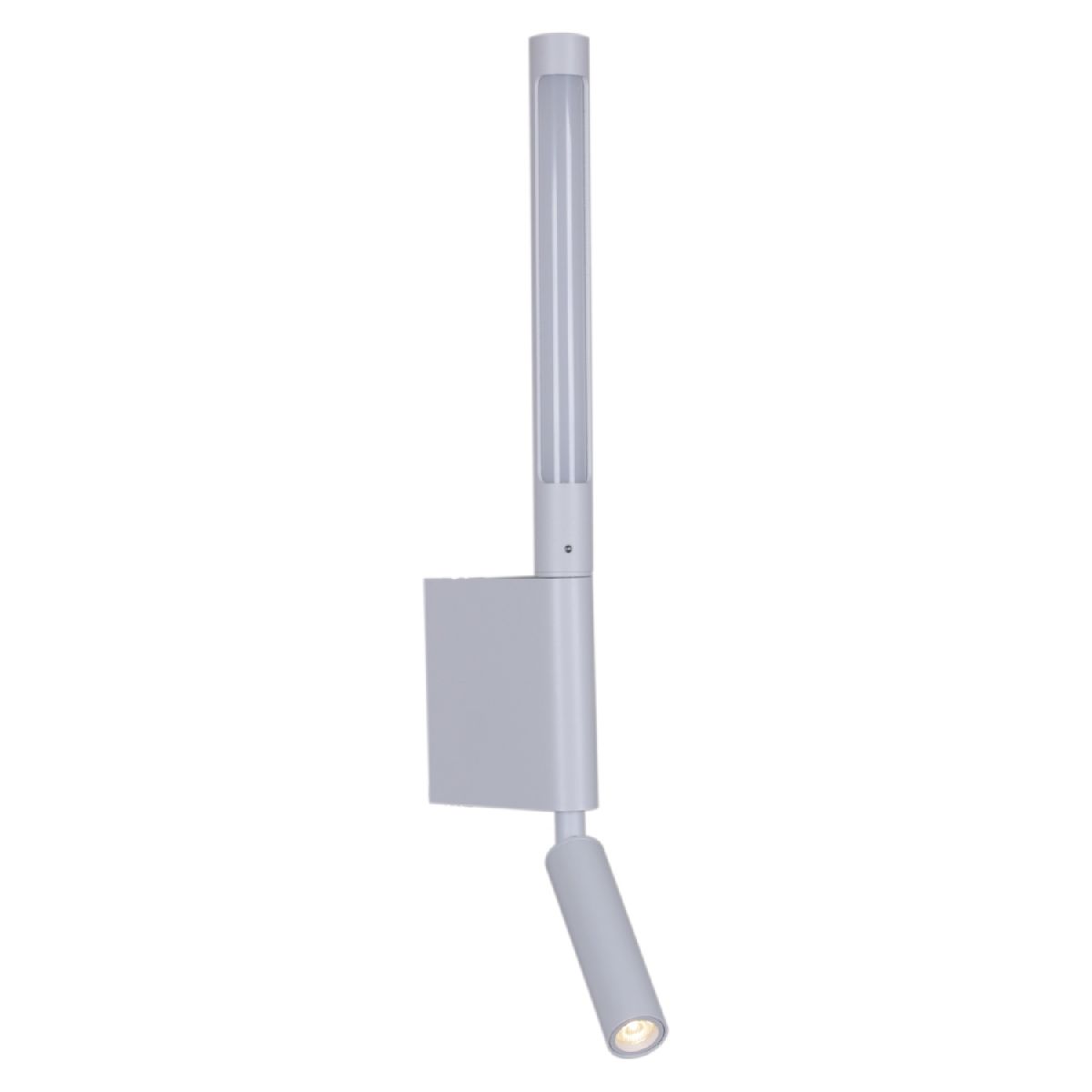настенный светильник reluce 86209-9.2-001kt led3w+6w wt
