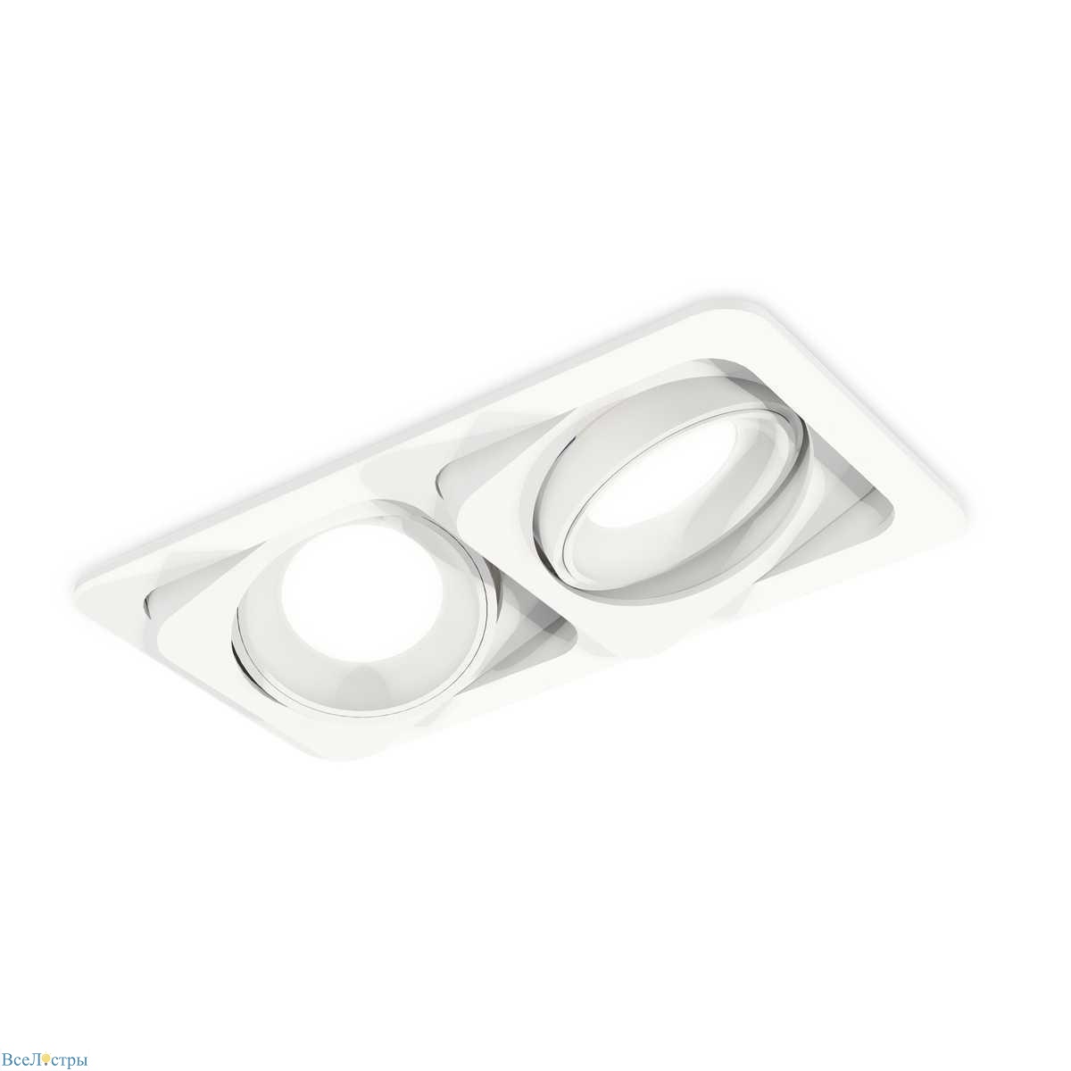 комплект встраиваемого светильника ambrella light techno spot xc (c7663, n7020) xc7663001
