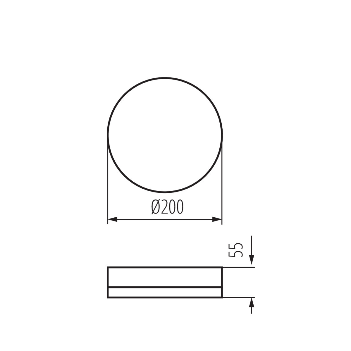 потолочный светильник kanlux iper 37290