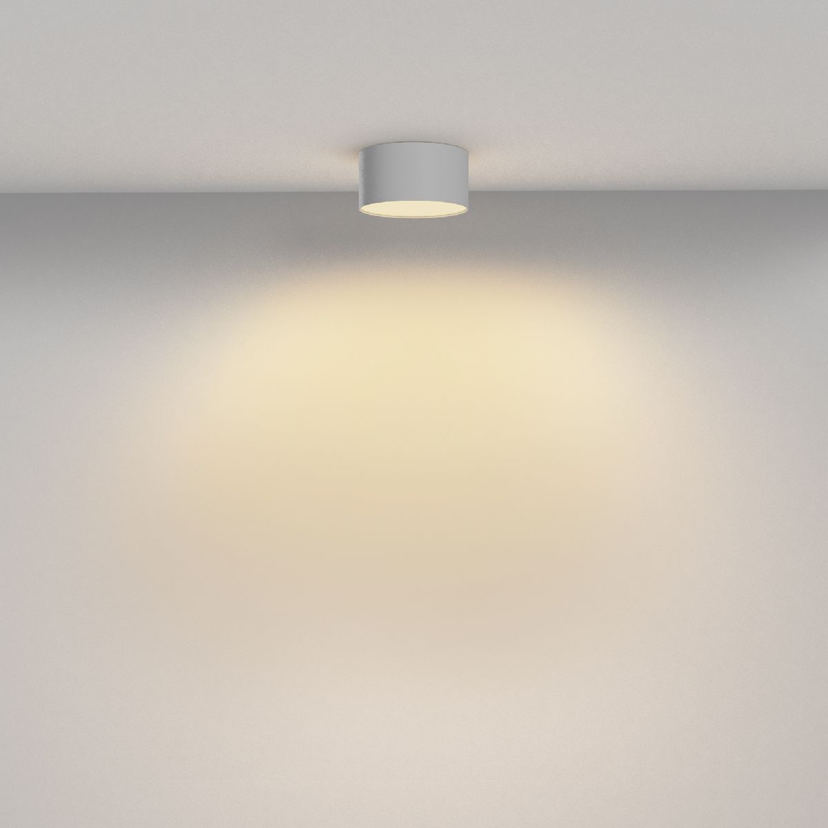 накладной светильник maytoni zon c032cl-12w2.7k-rd-w