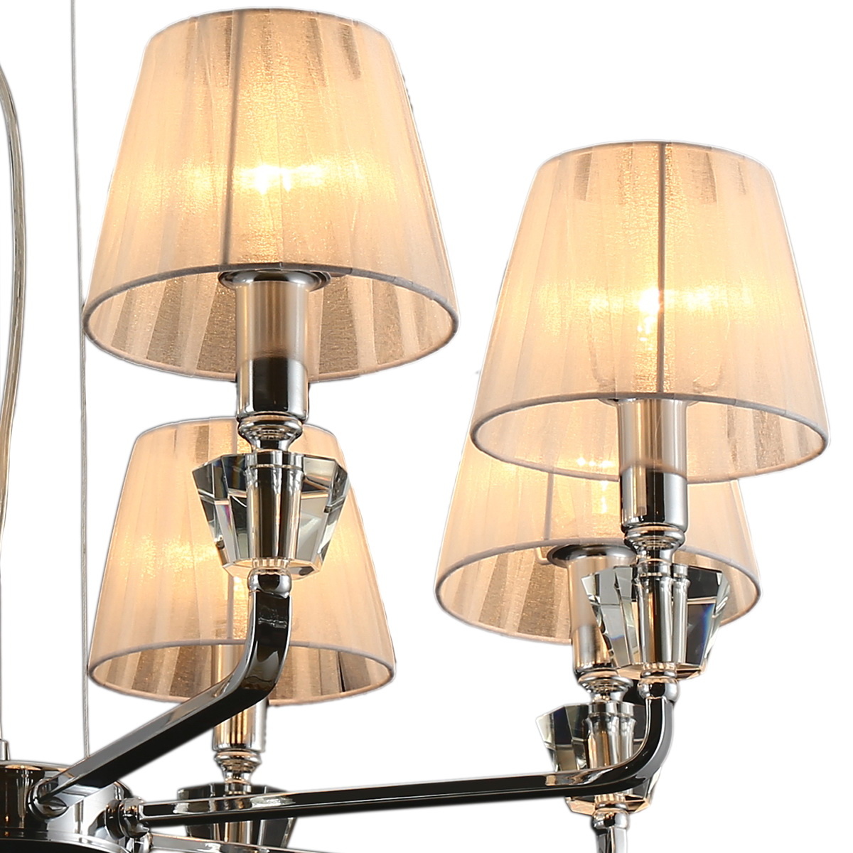 подвесная люстра illumico il5274-8n-27 cr