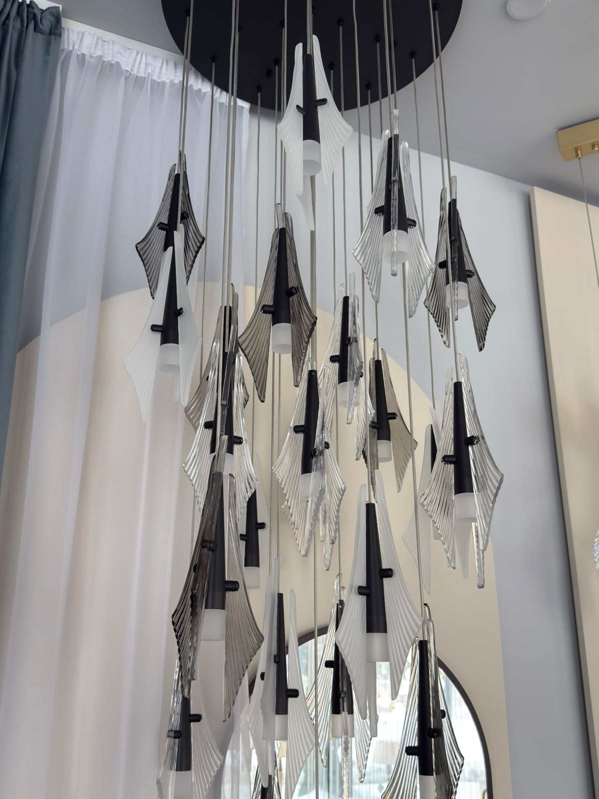 каскадная люстра odeon light l-vision afalina 5442/69l