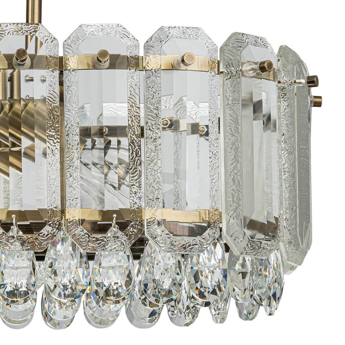 подвесная люстра indigo brilliante 12039/10pl brass v000427