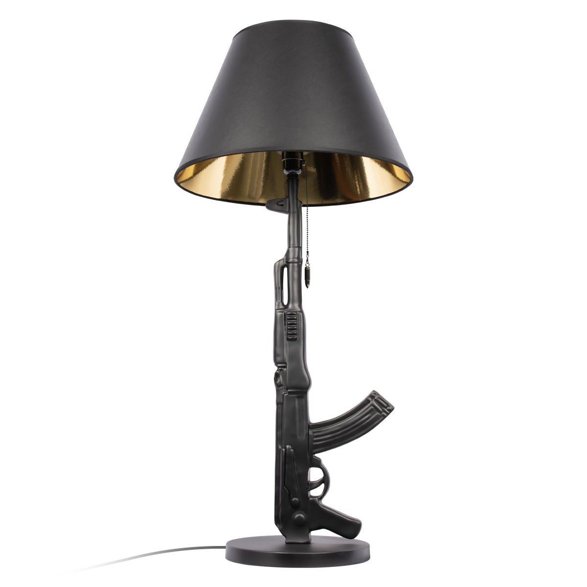 настольная лампа loft it arsenal 10136/b dark grey