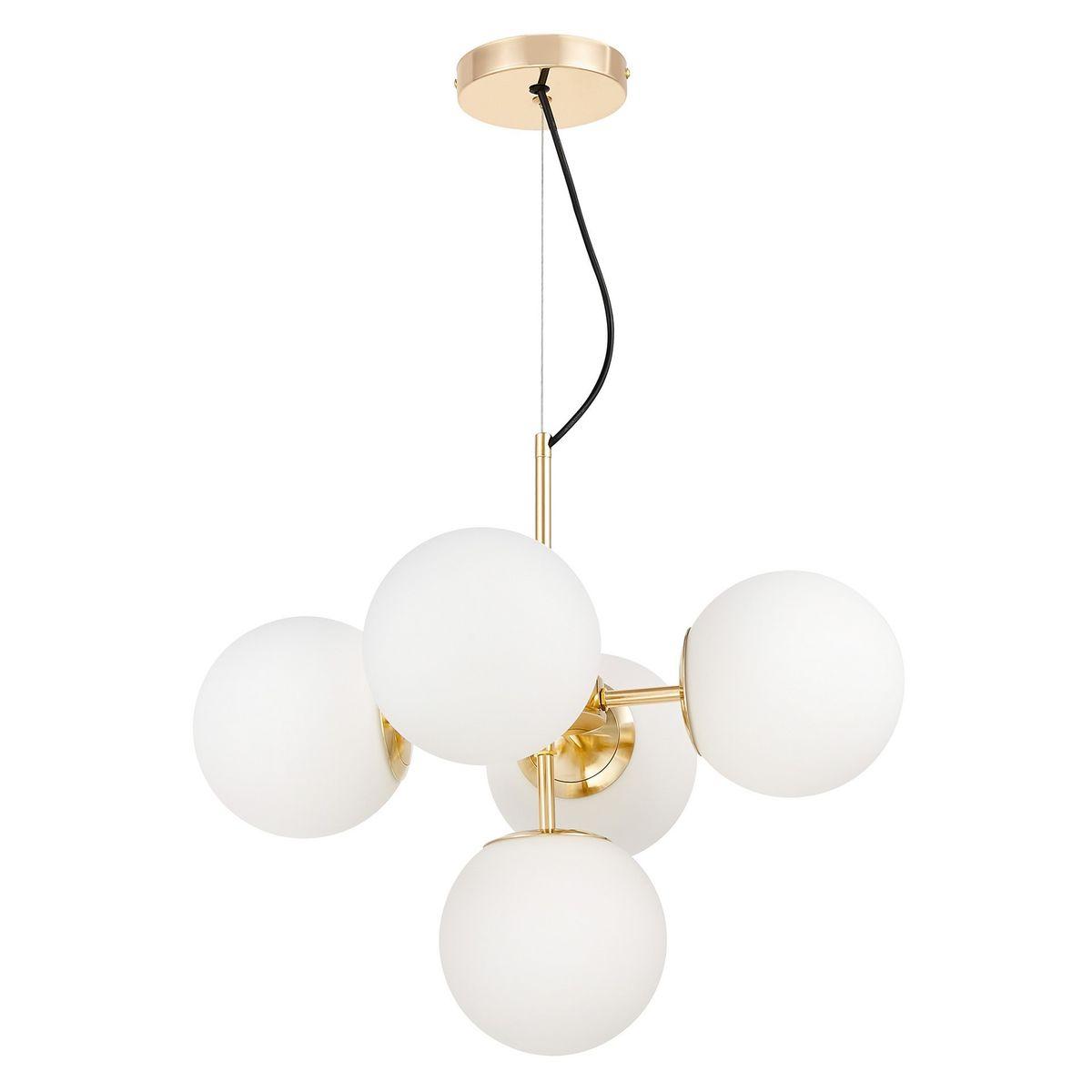 подвесная люстра lumina deco stelvio ldp 6041-5 gd
