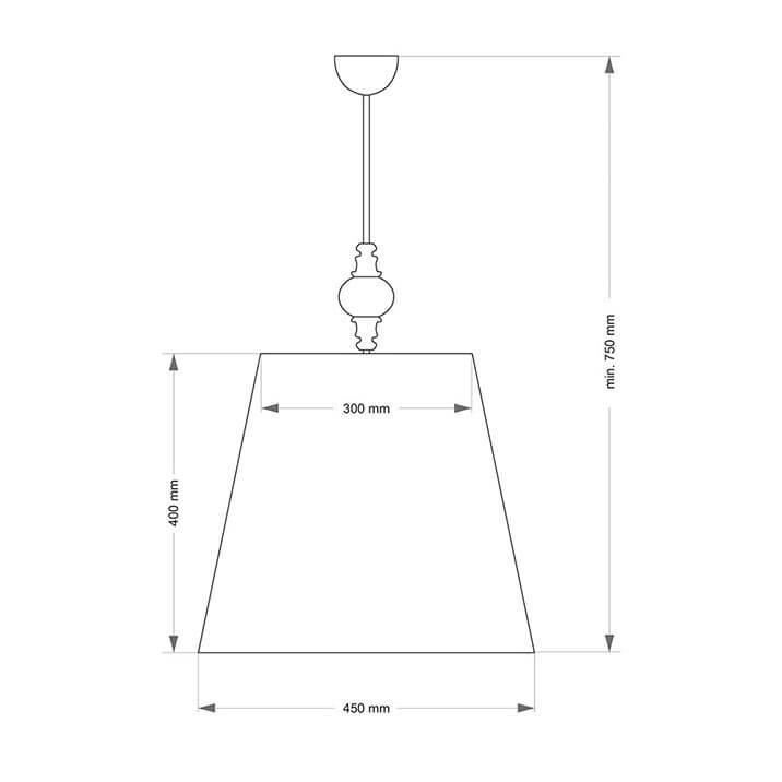 подвесной светильник kutek mood cero cer-zw-1 (z) 100
