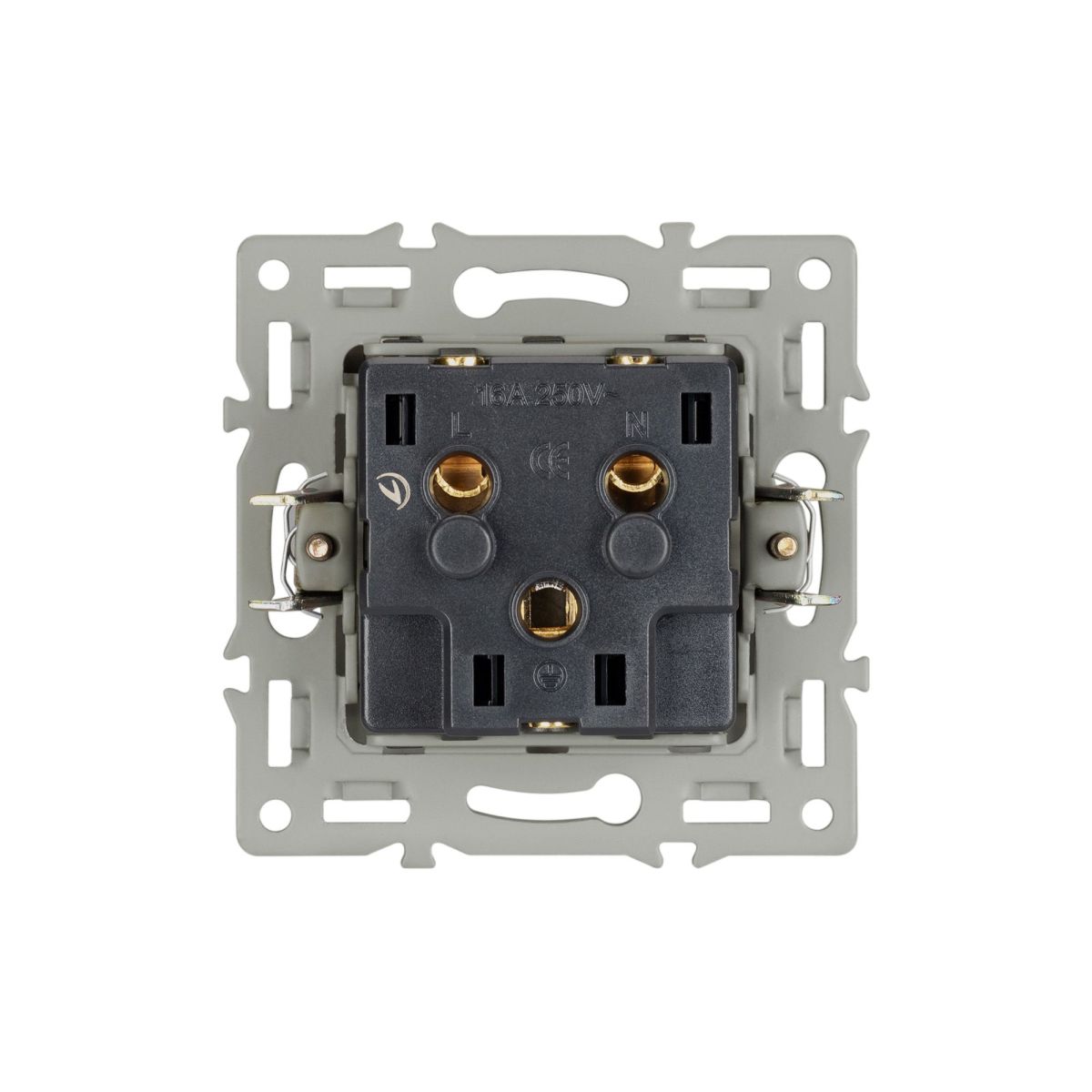 механизм электрической розетки arlight sct-gp-meu-pl-wh (250v, 16a) 043739