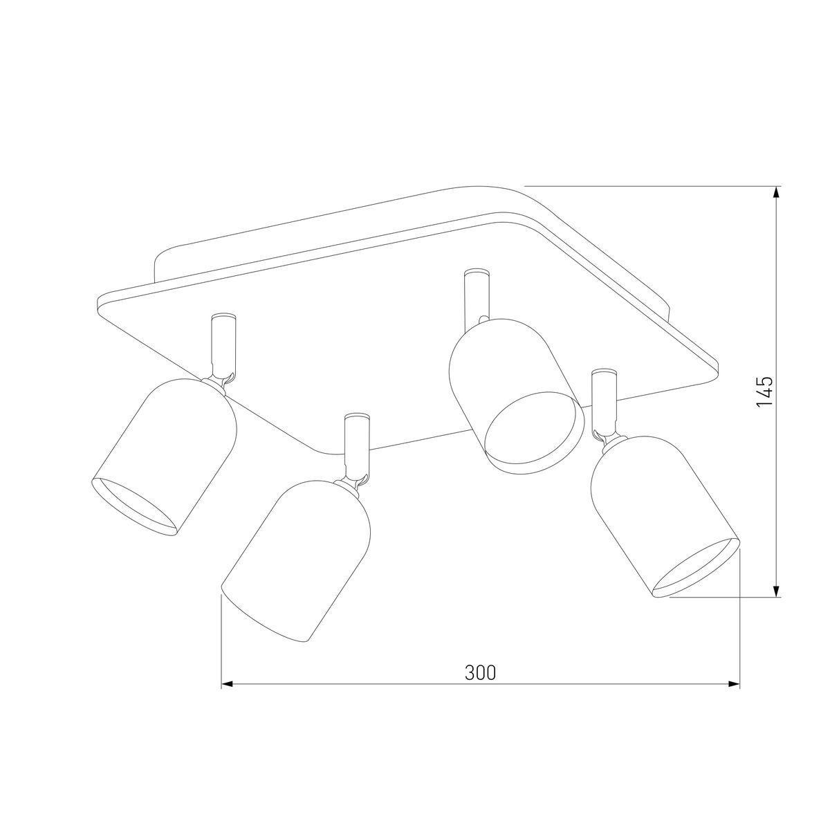 спот tk lighting 3297 top wood