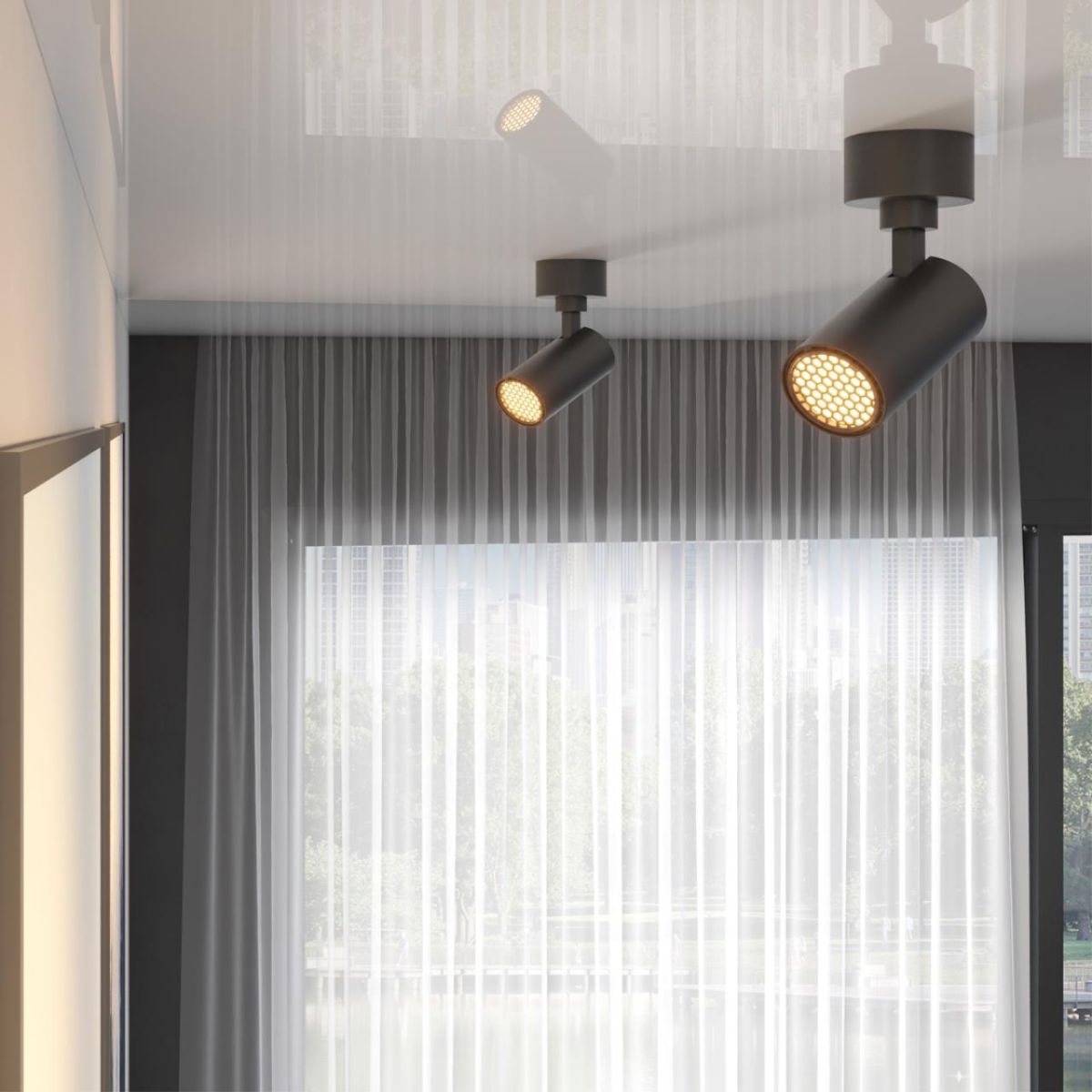 накладной спот с переключателем цв. температуры novotech over selene 359927
