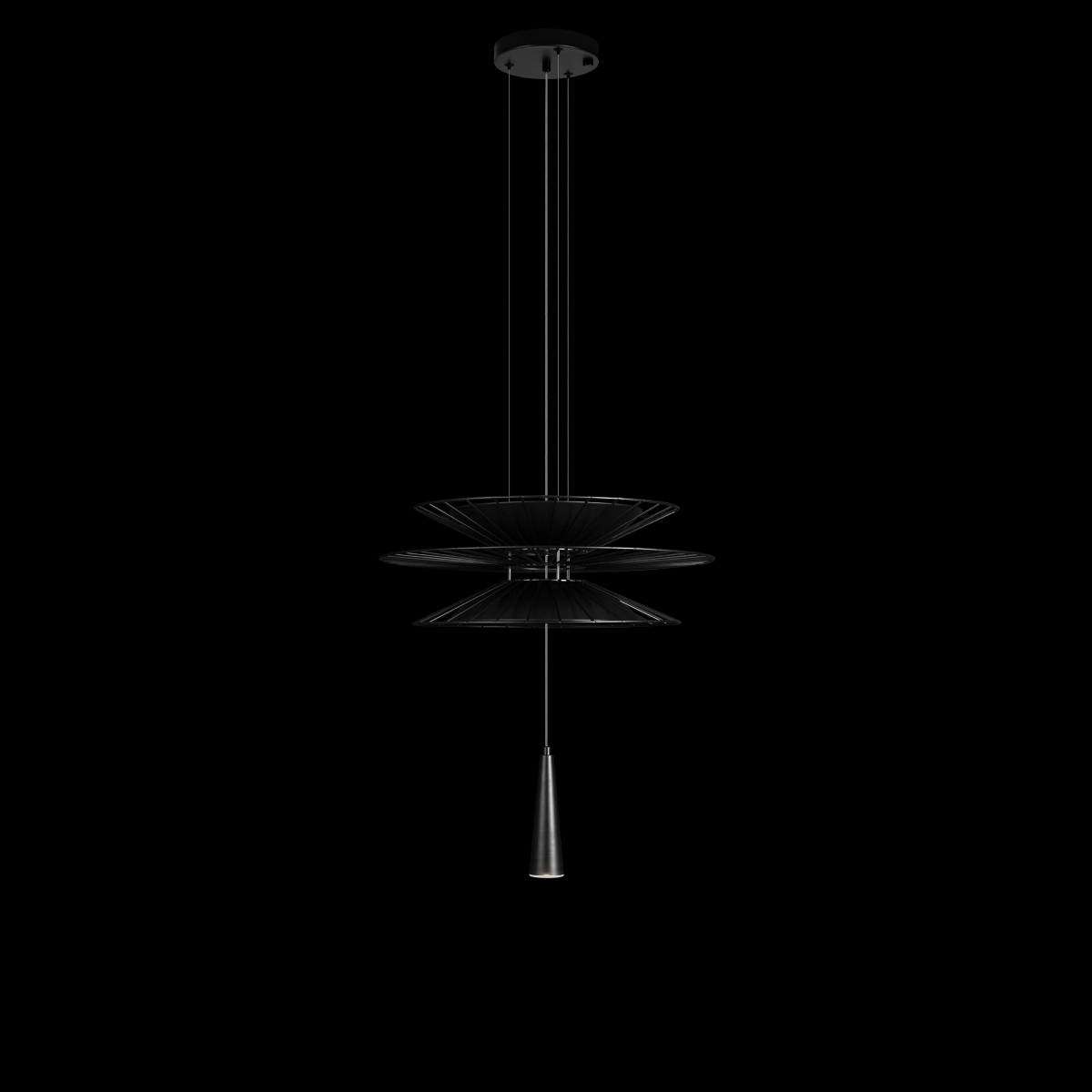 подвесная люстра loft it star 10141b/400 black