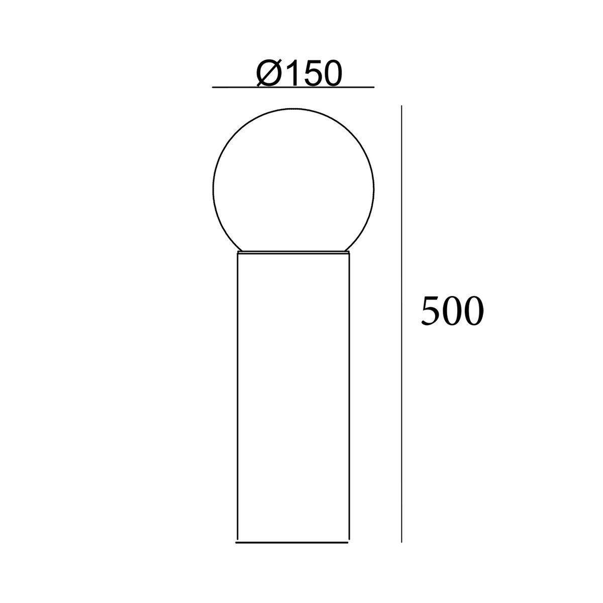 уличный светильник escada 30001g/01