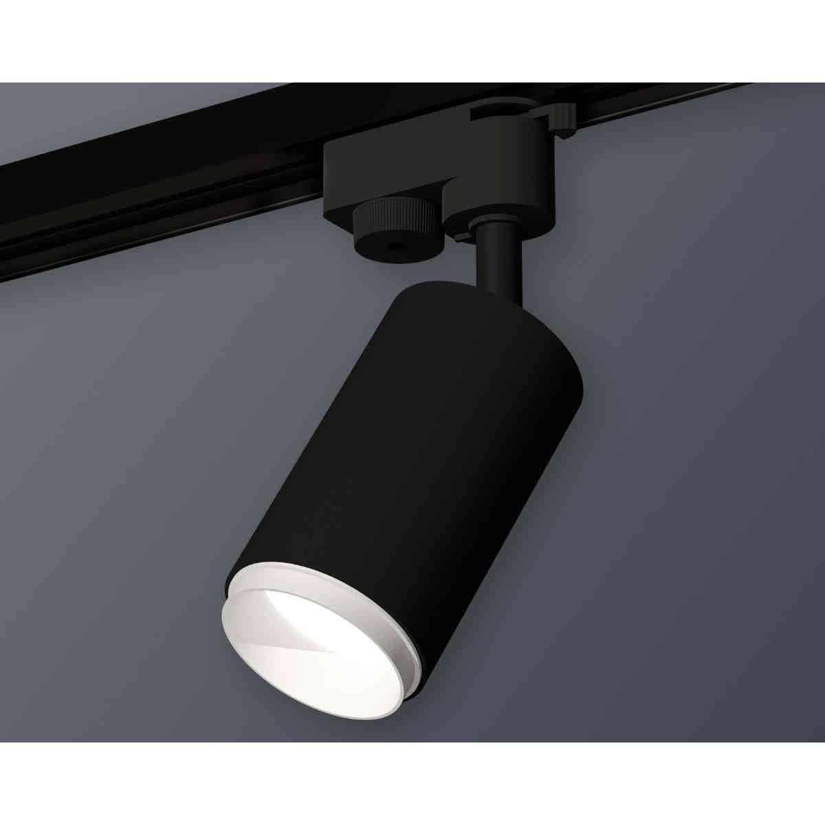 комплект трекового светильника ambrella light track system xt6323040 sbk/swh черный песок/белый песок (a2521, c6323, n6120)
