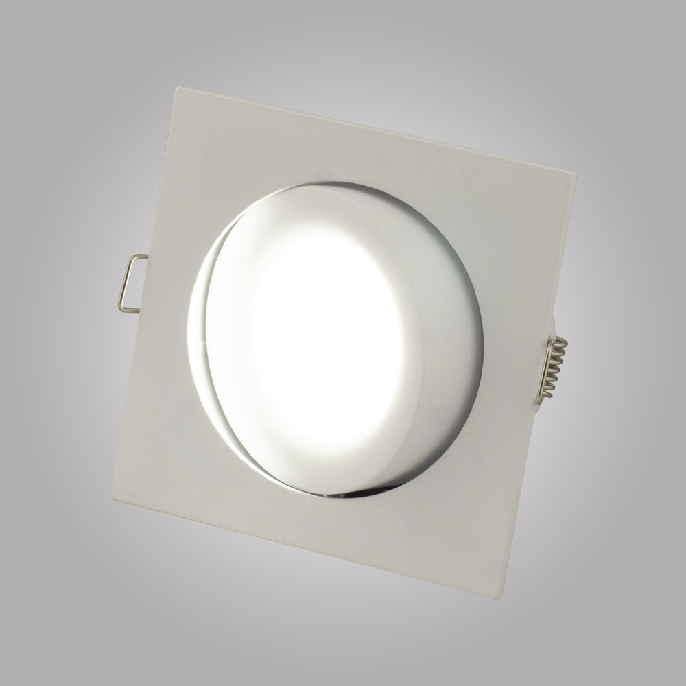 встраиваемый светильник am group am478 wh