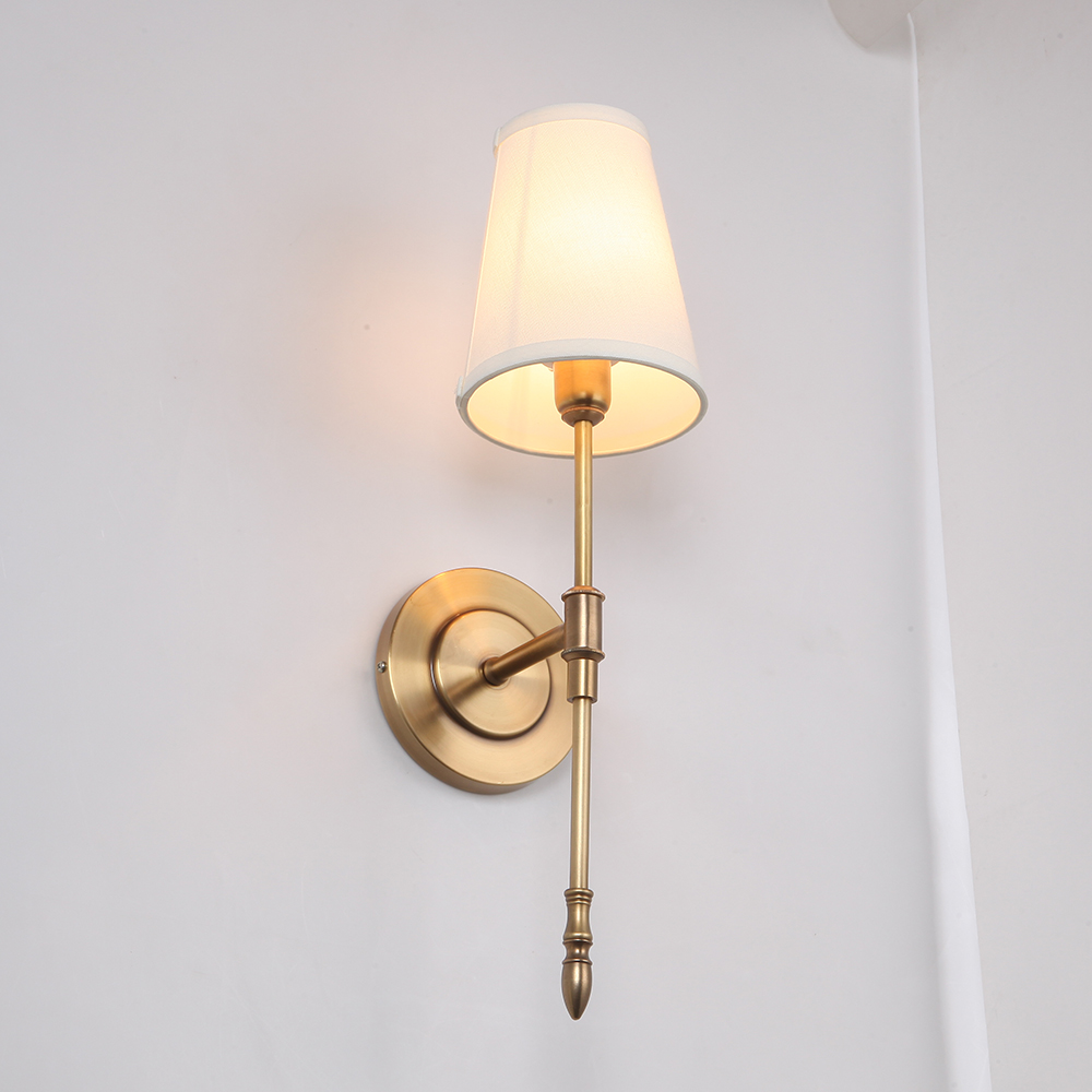 бра delight collection wall lamp xd040-1 brass