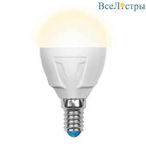 LED-G45 7W/WW/E14/FR PLP01WH картон