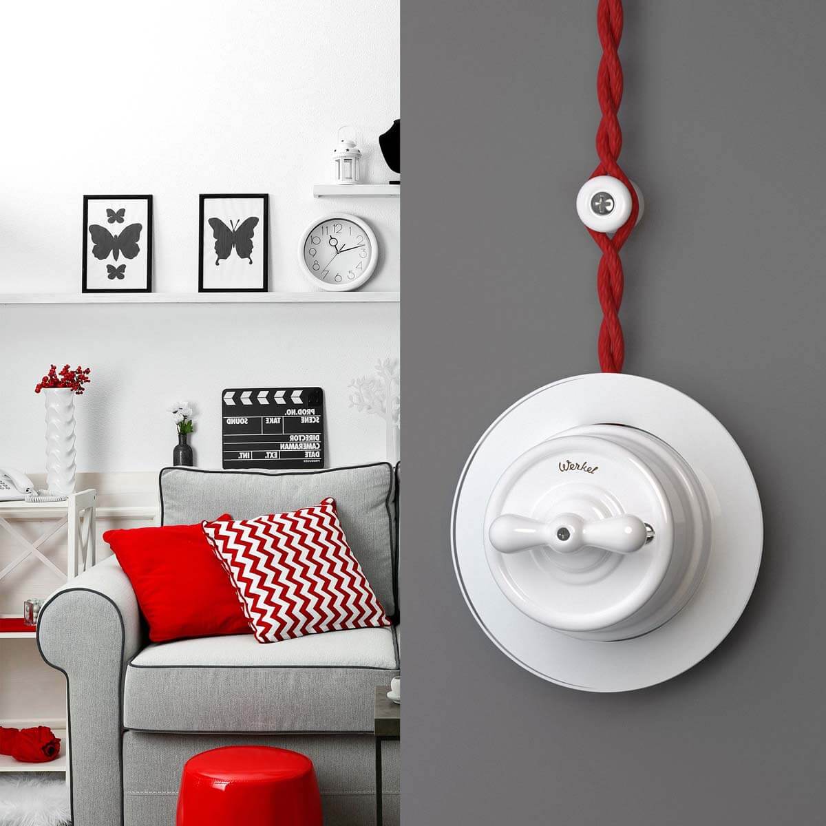 рамка на 1 пост werkel favorit runda белый 4690389166419 w0015101