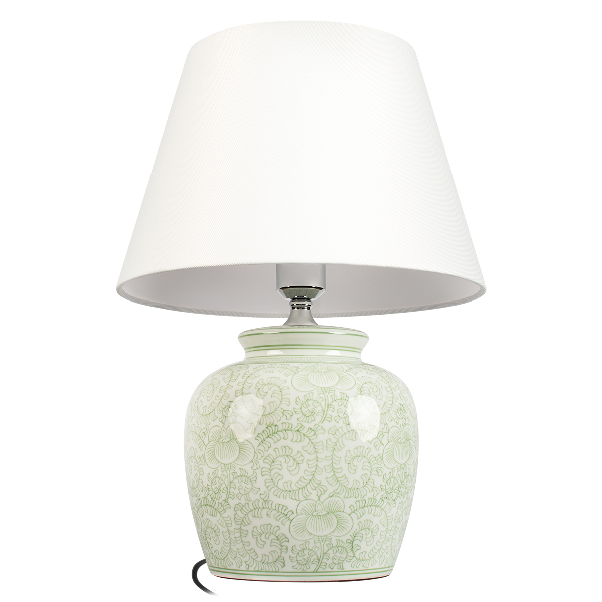 настольная лампа loft it orchid 10491t green
