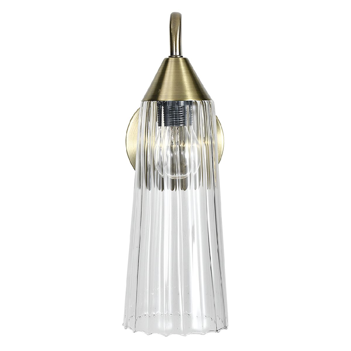 бра indigo campana 13028/1w brass v000508