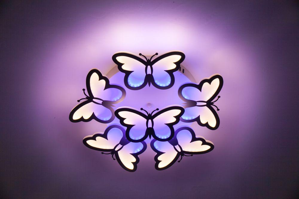 потолочная светодиодная люстра escada butterfly 10205/5led