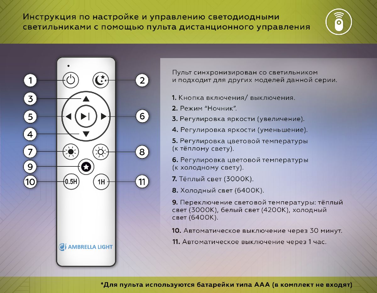потолочный светильник ambrella light orbital design fz1401