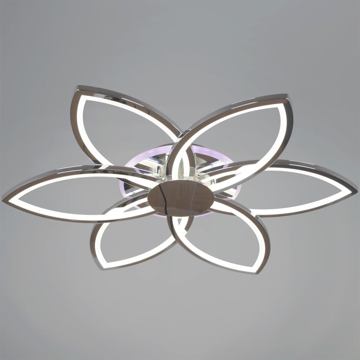 потолочная люстра reluce 09877-0.3-06b cr (rgb)