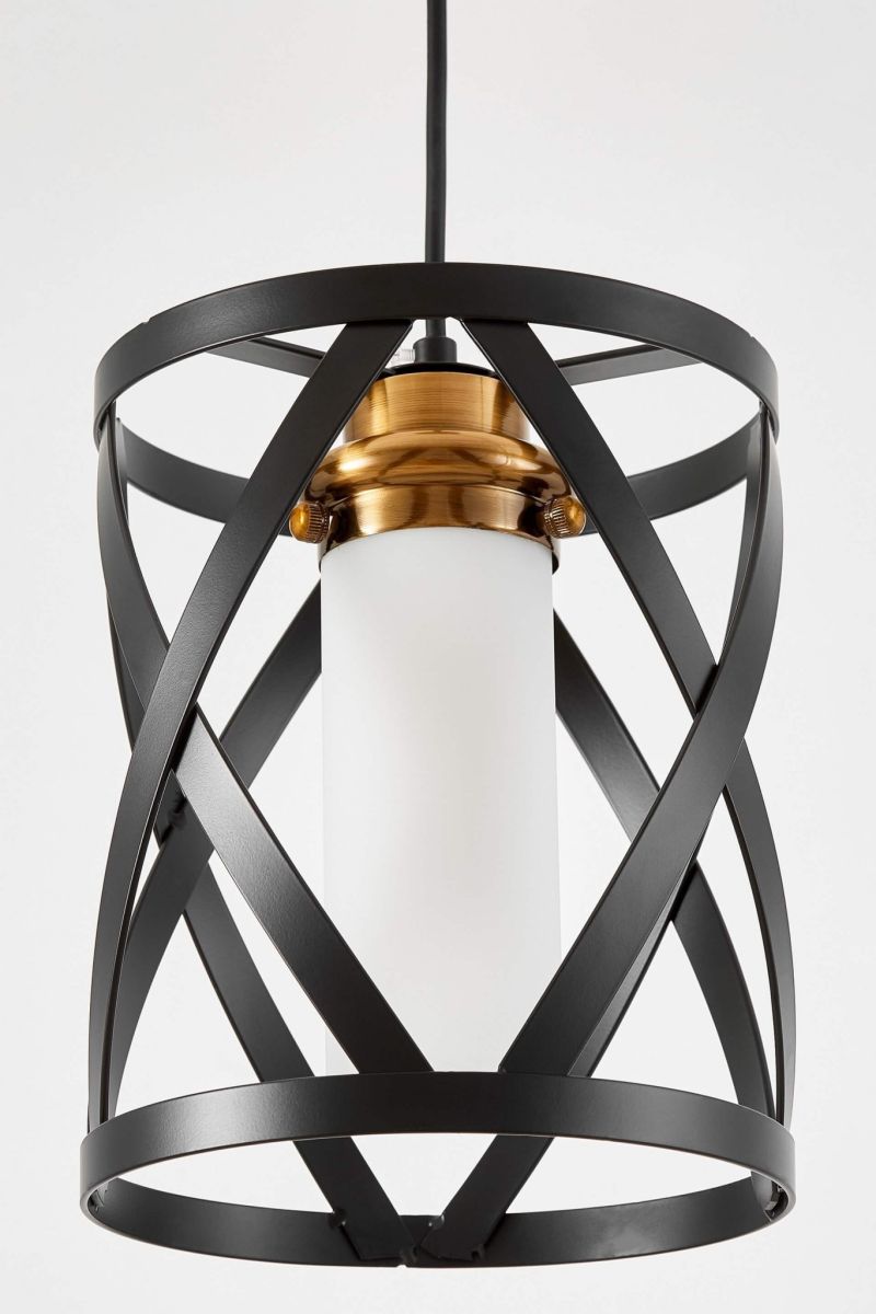 подвесной светильник lumina deco astila ldp 1242-1 bk+md