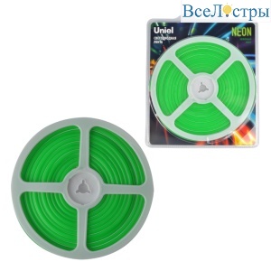 ULS-N01-2835-120LED/m-6mm-IP67-DC12V-9W/m-5M-GREEN блистер