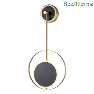 10206/SG LED Black/Gold