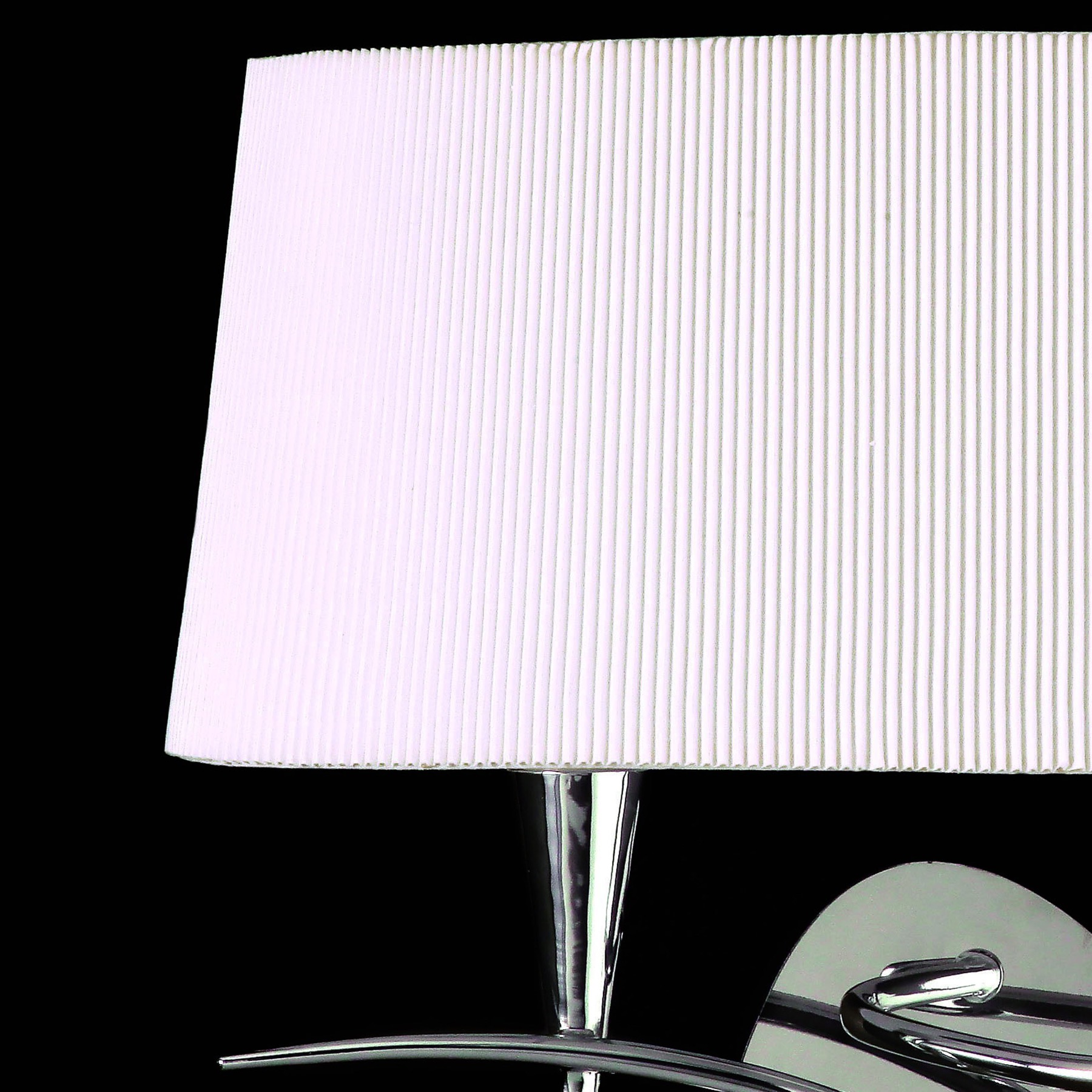 бра mantra mara chrome - white 1648