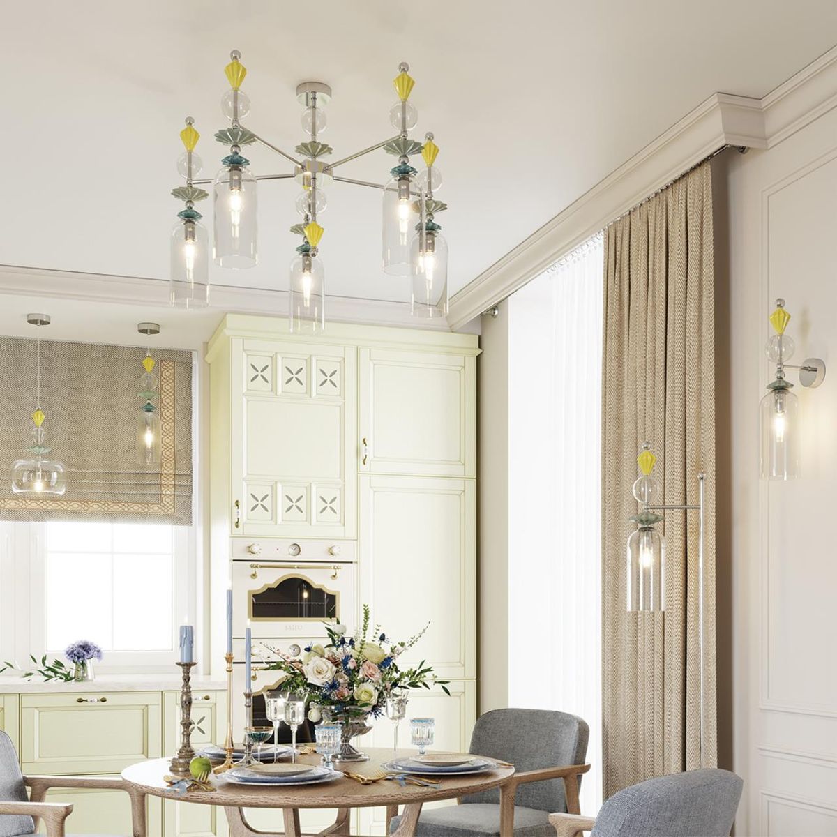 бра odeon light bizet 4893/1wa
