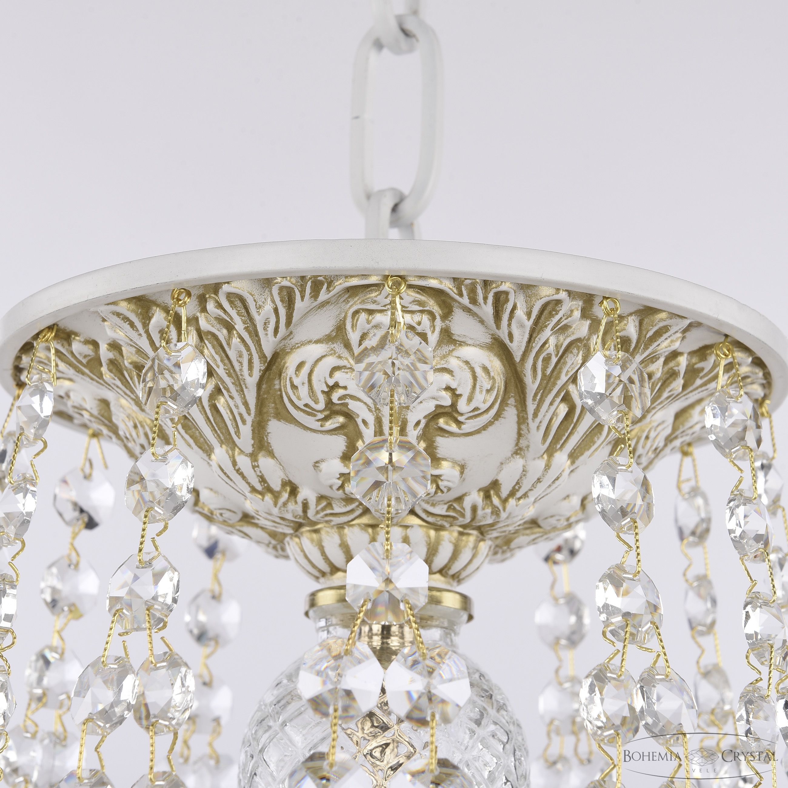 подвесная люстра bohemia ivele crystal al16302/12/300 wmg