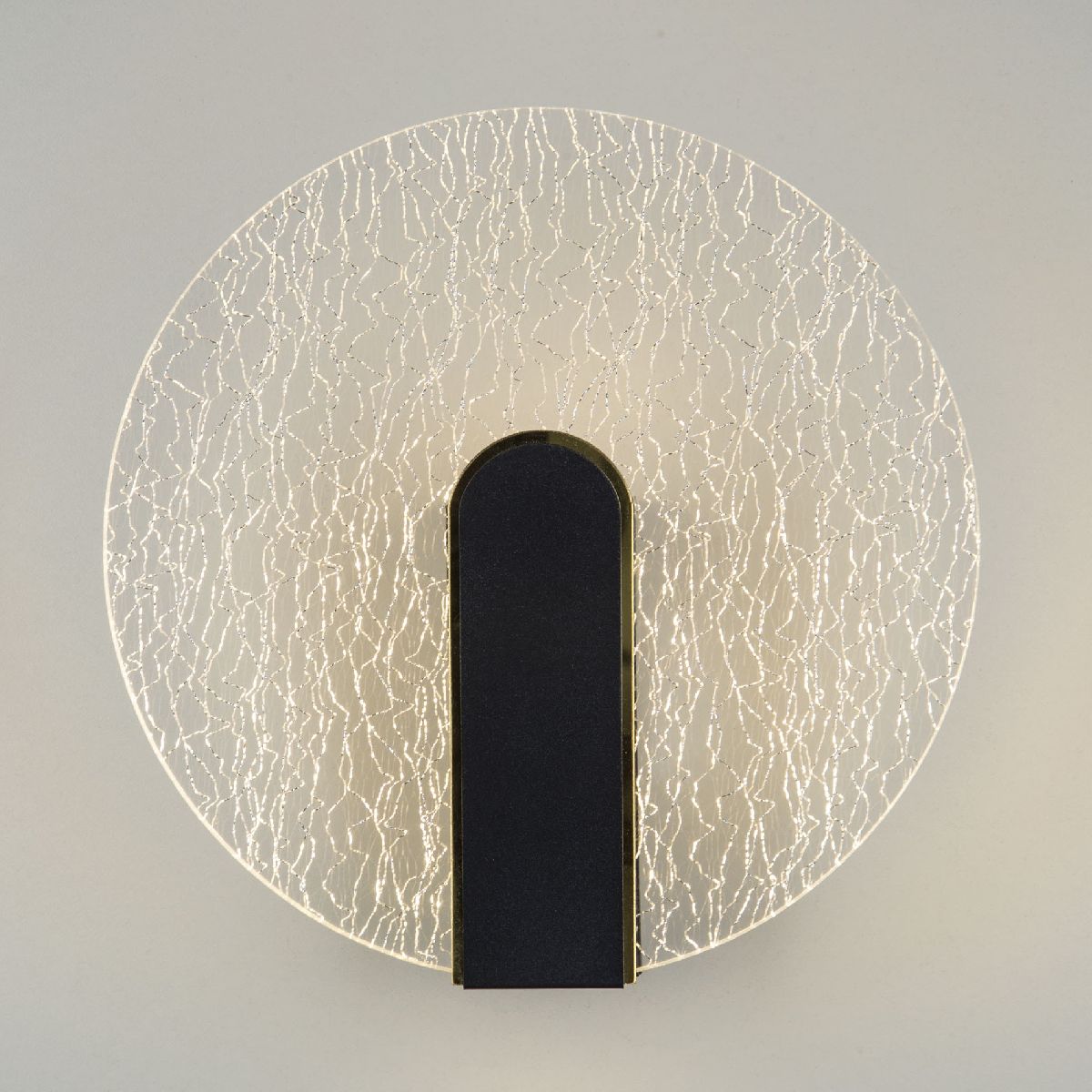 настенный светильник led4u l7366-2 bk