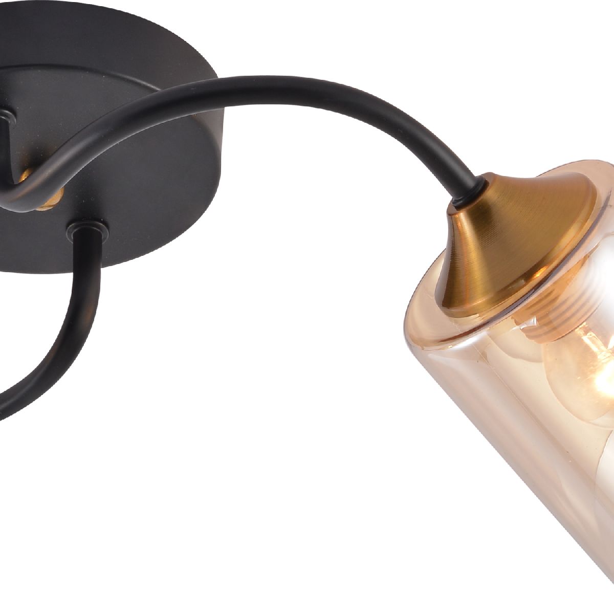 потолочный светильник reluce 01608-0.3-02 bk+brass