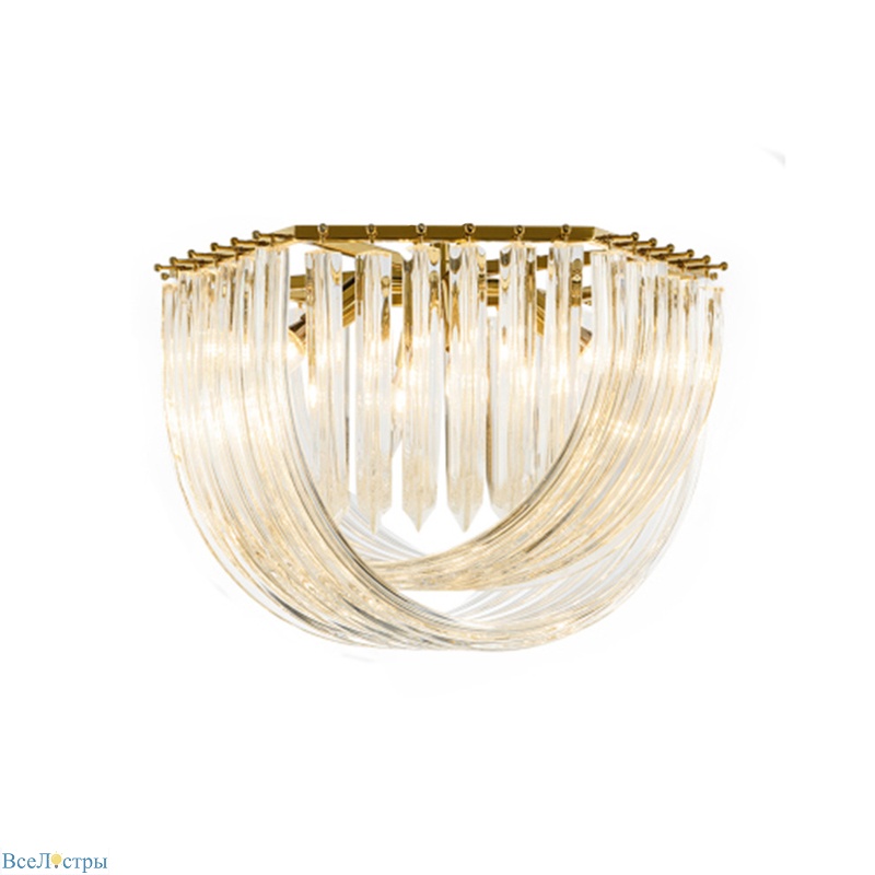 потолочный светильник collection murano glass mx18162561-4b gold