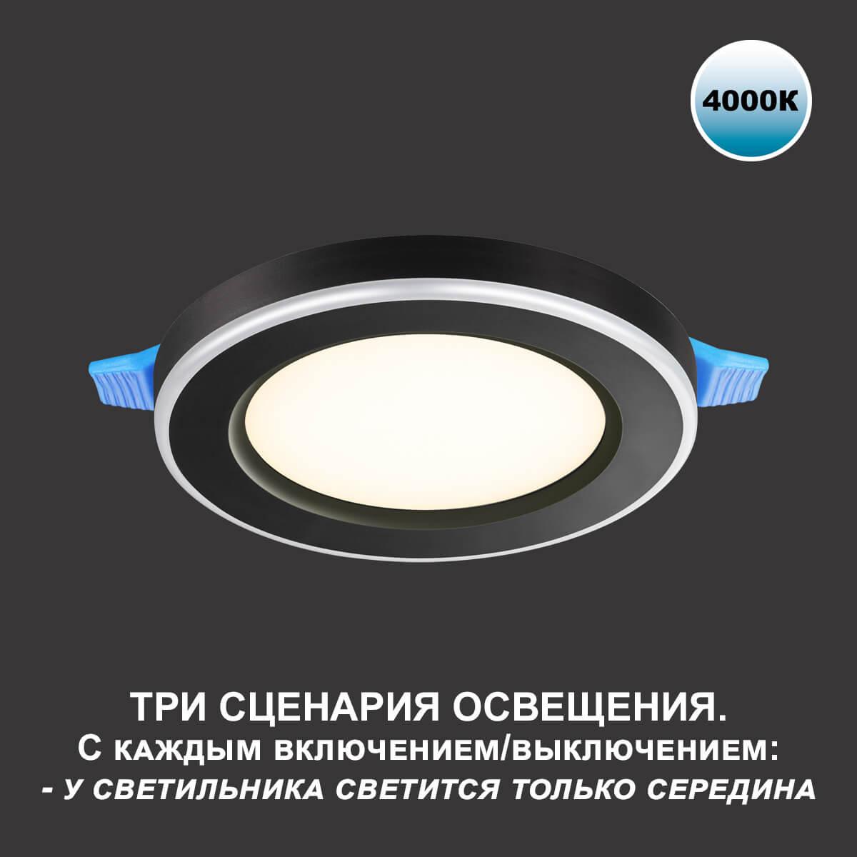 встраиваемый светильник novotech spot nt23 359017