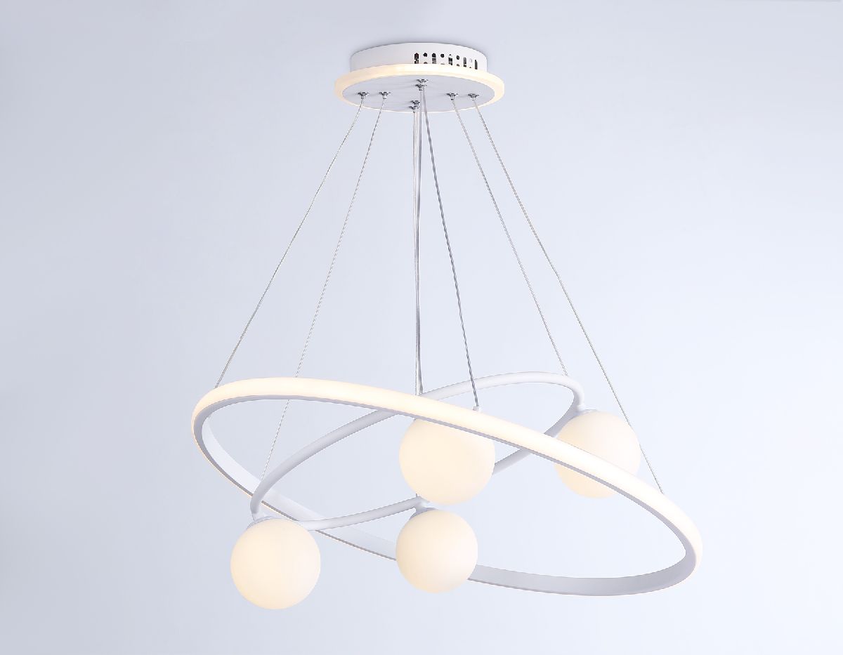 подвесная люстра ambrella light linetech fl66321
