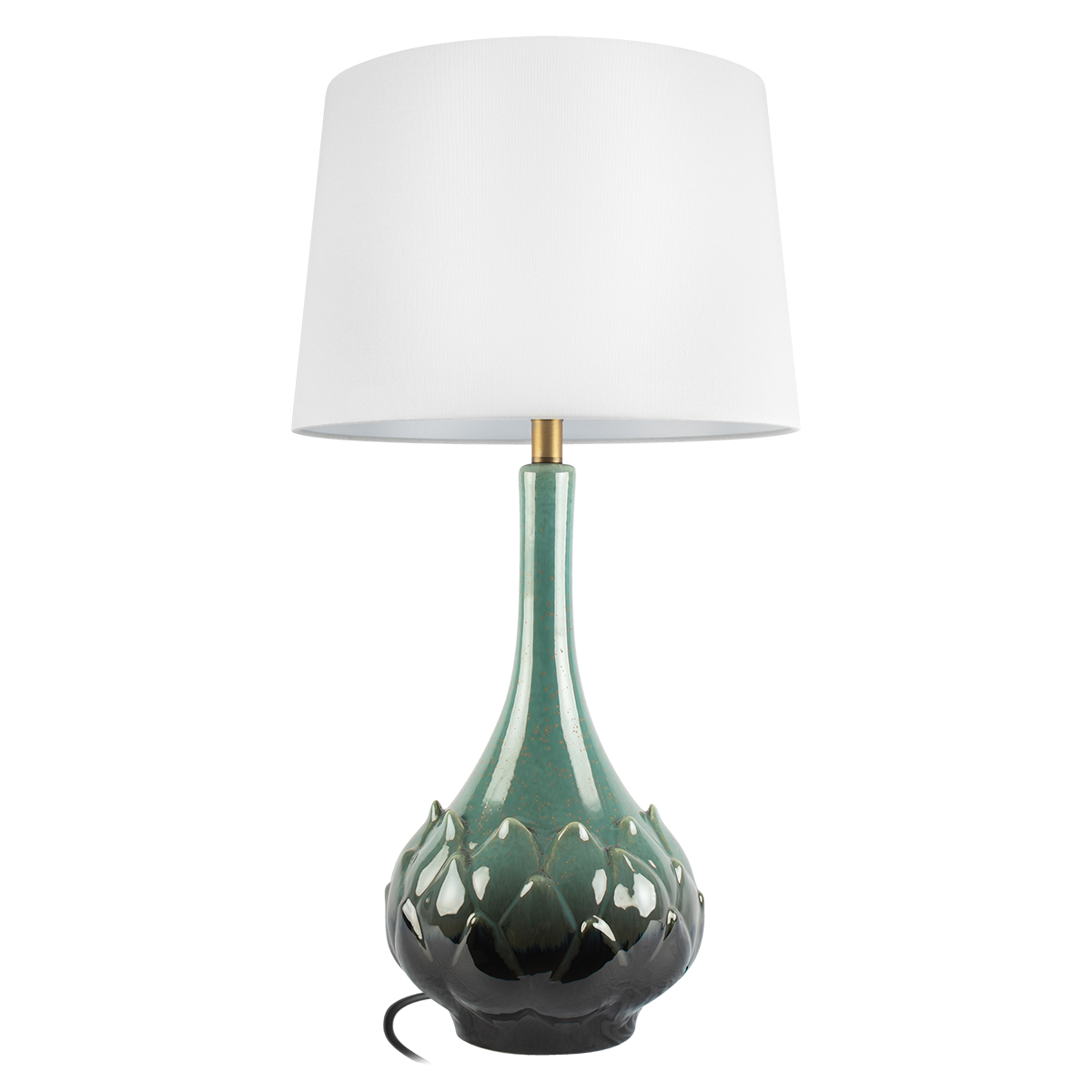 настольная лампа loft it kale 10518t green