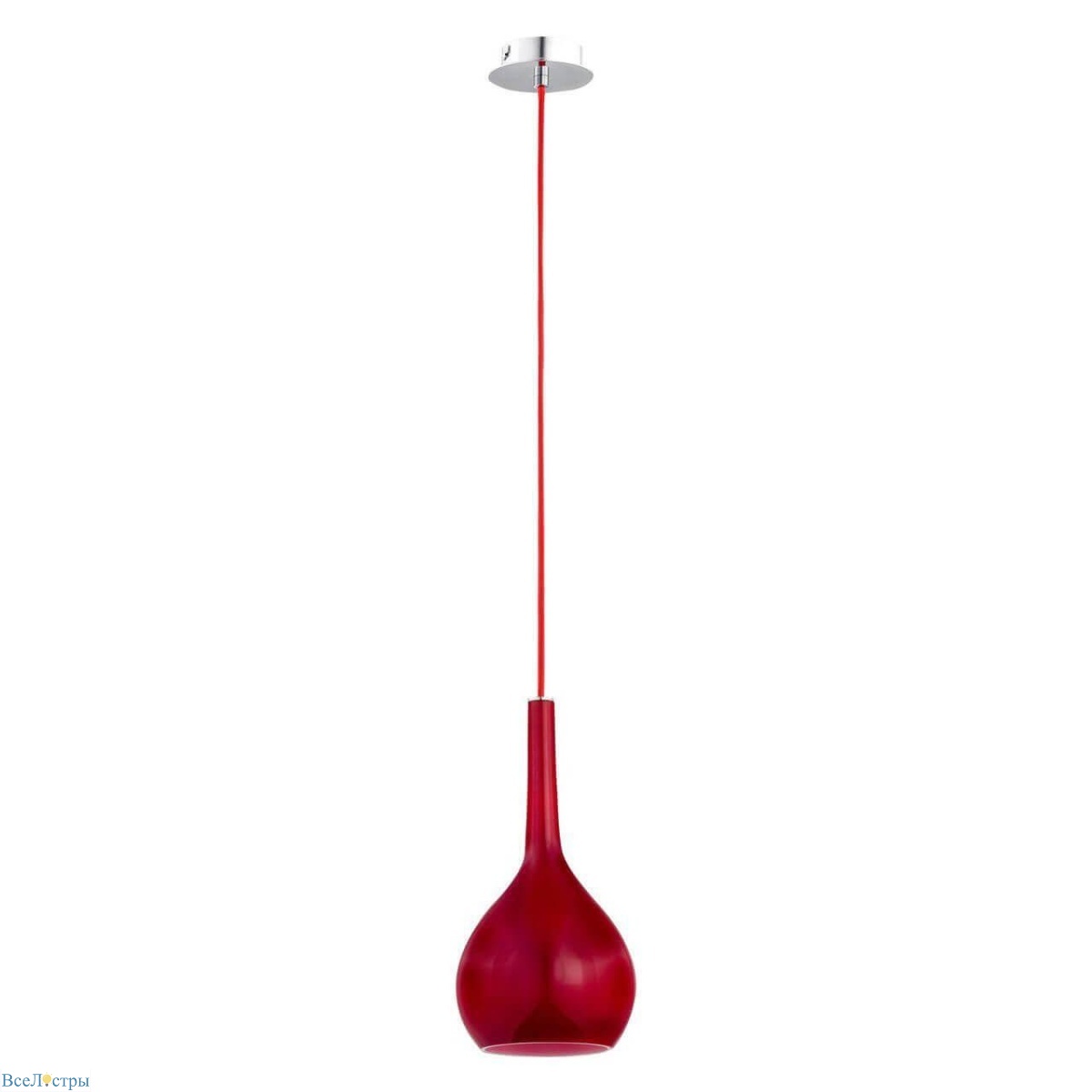подвесной светильник alfa vetro red 20511