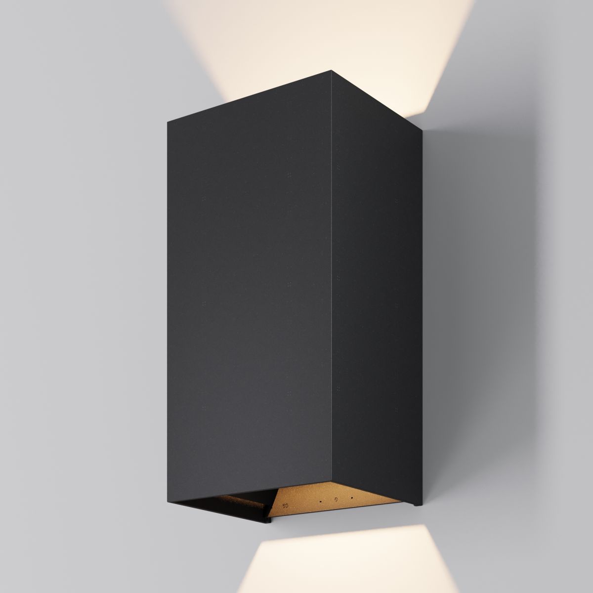 уличный настенный светильник maytoni drape o525wl-l20b3k