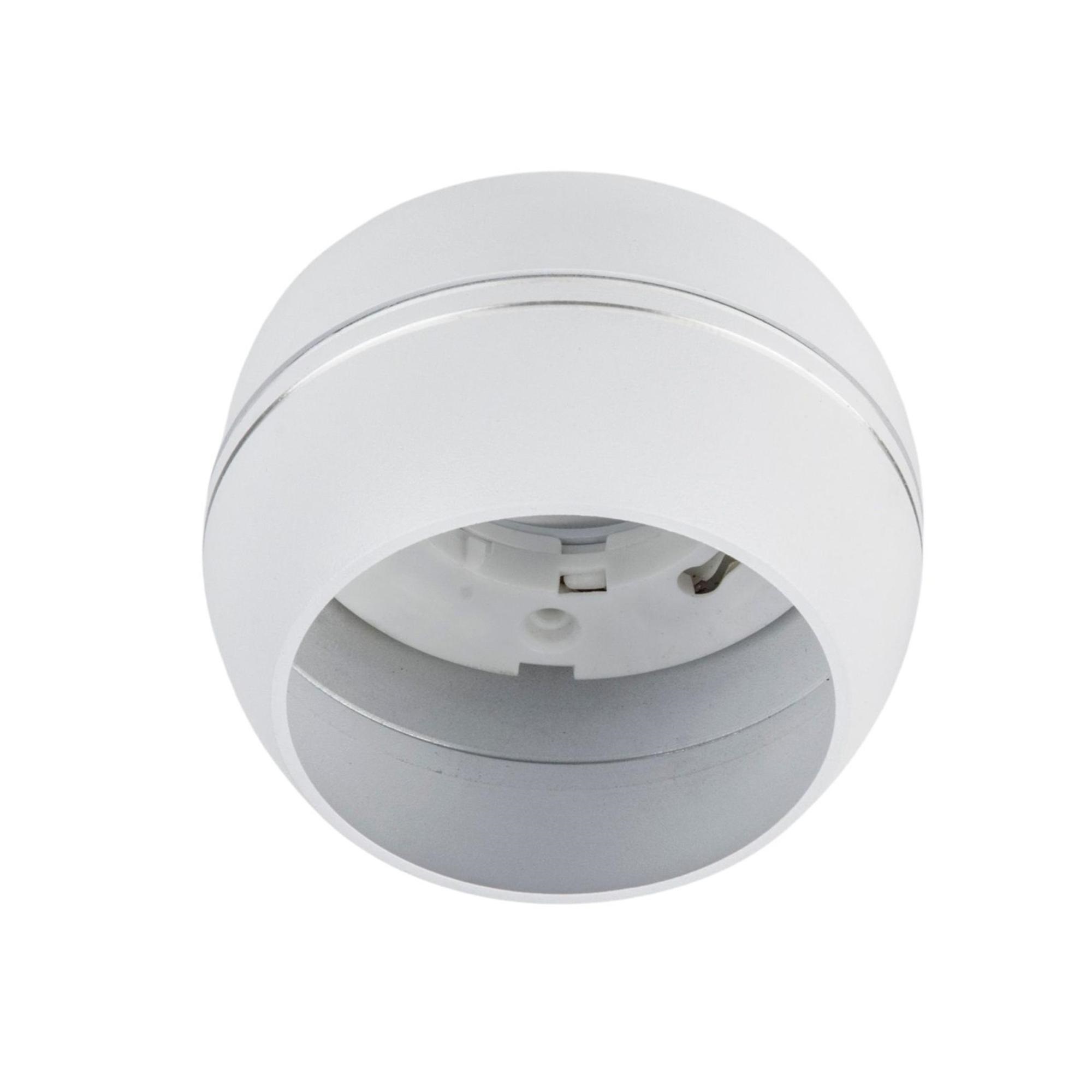 накладной светильник fametto dlc-s614 gx53 white/silver ul-00009780