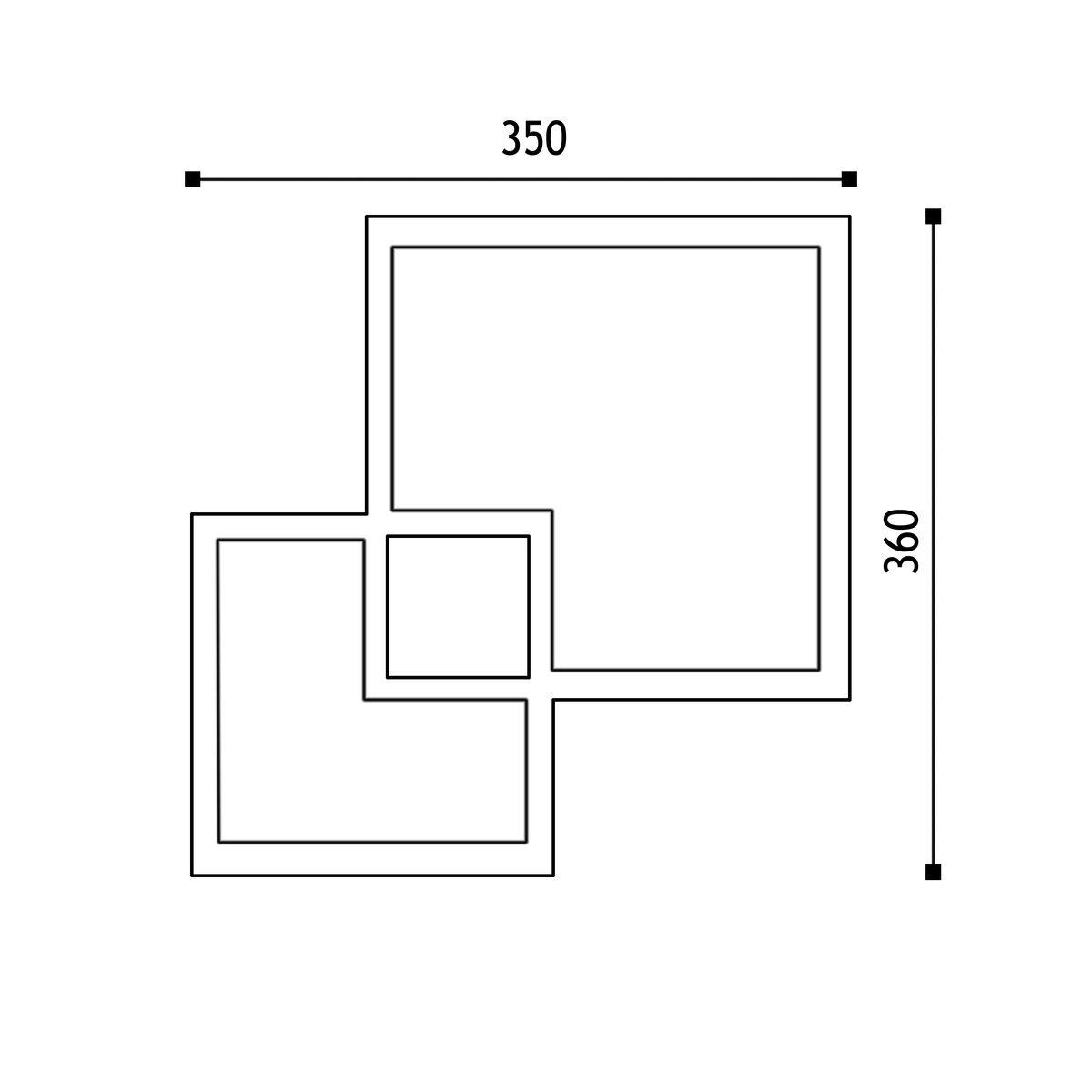 настенный светодиодный светильник elvan br-46424-24w-ww-wh