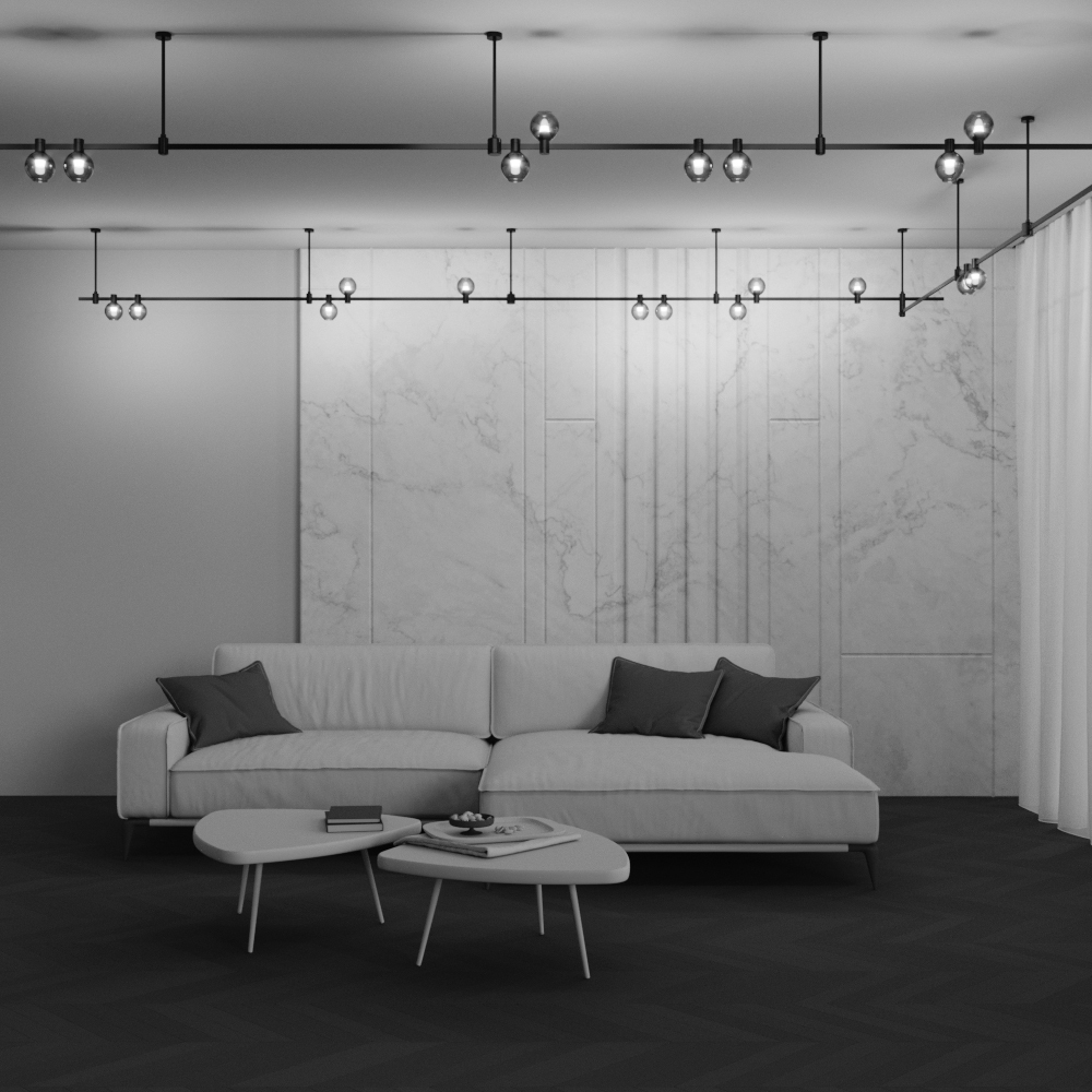 трековый светильник maytoni bubble tr148-1-3w3k-b