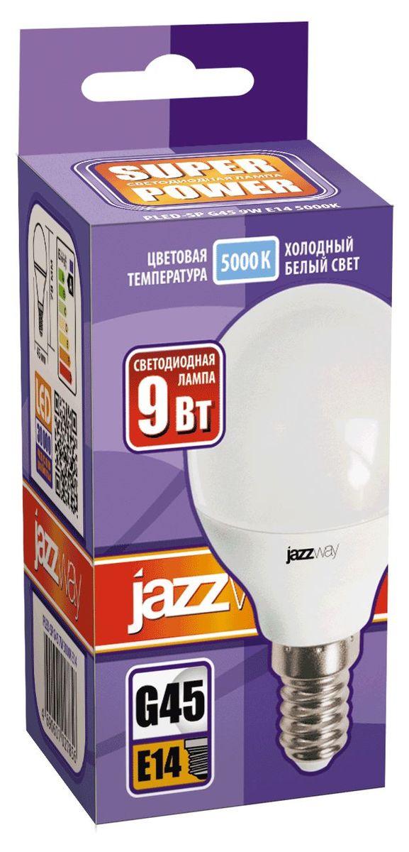 лампа светодиодная jazzway e14 9w 5000k матовая 2859600a