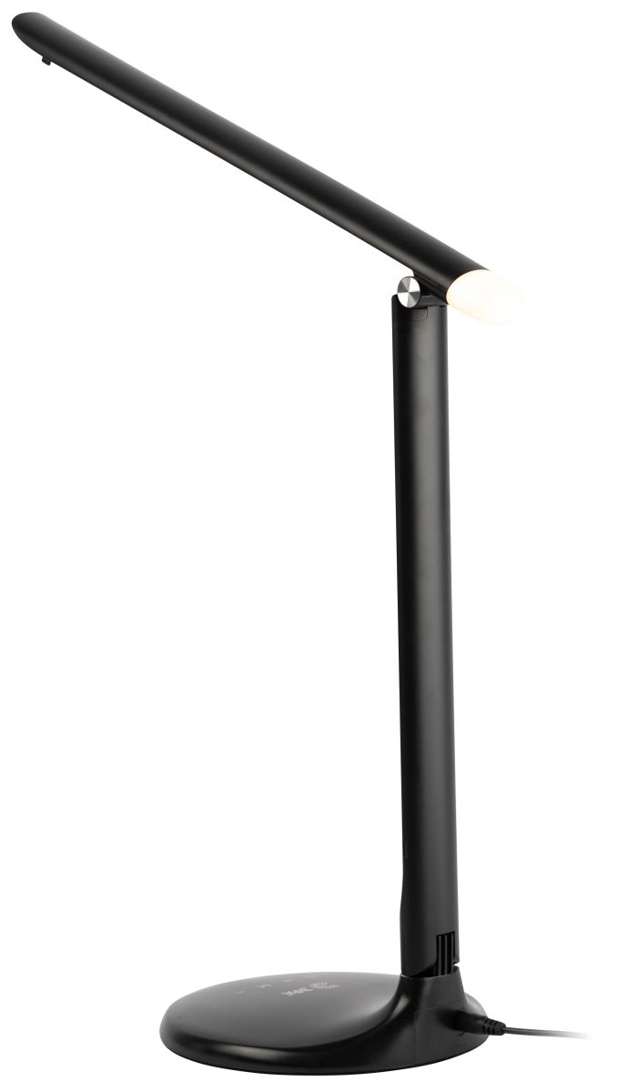 настольная лампа эра nled-483-10w-bk б0068569