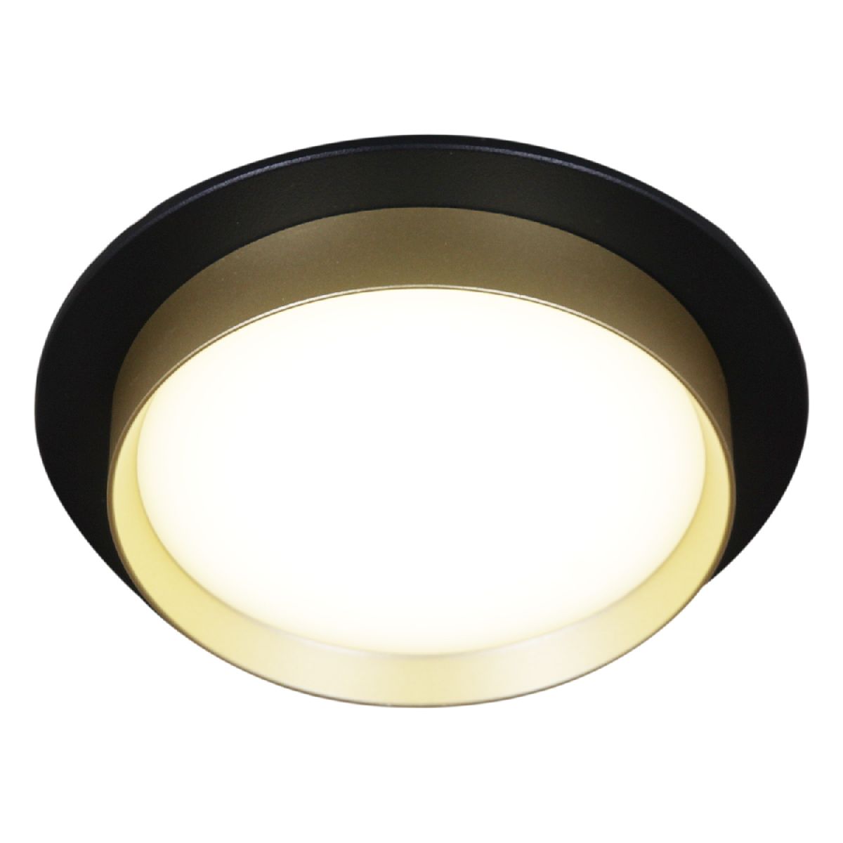 встраиваемый светильник reluce 53005-9.0-001rld gx53 bk+gd